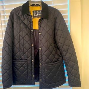 Men’s Navy Quilted Barbour Jacket